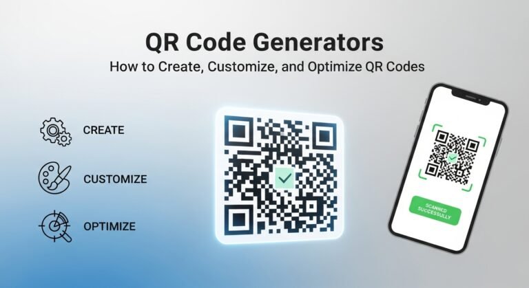 QR Code Generators: How to Create, Customize, and Optimize QR Codes QR Code Generators: How to Create, Customize, and Optimize QR Codes