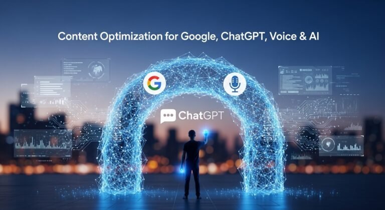 Content Optimization for Google, ChatGPT, Voice & AI Content Optimization for Google, ChatGPT, Voice & AI