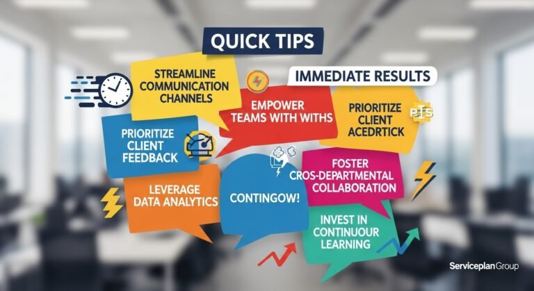 Quick Serviceplan Group Tips for Immediate Results