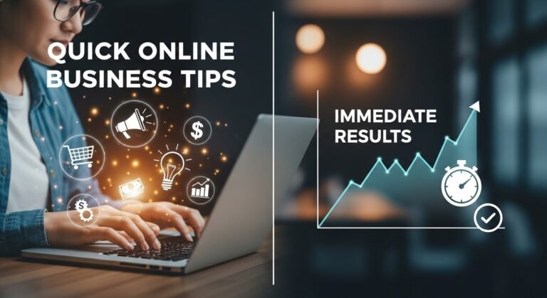 Quick Online Business Tips for Immediate Results