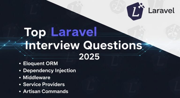 Top Laravel Interview Questions 2025 Top Laravel Interview Questions 2025