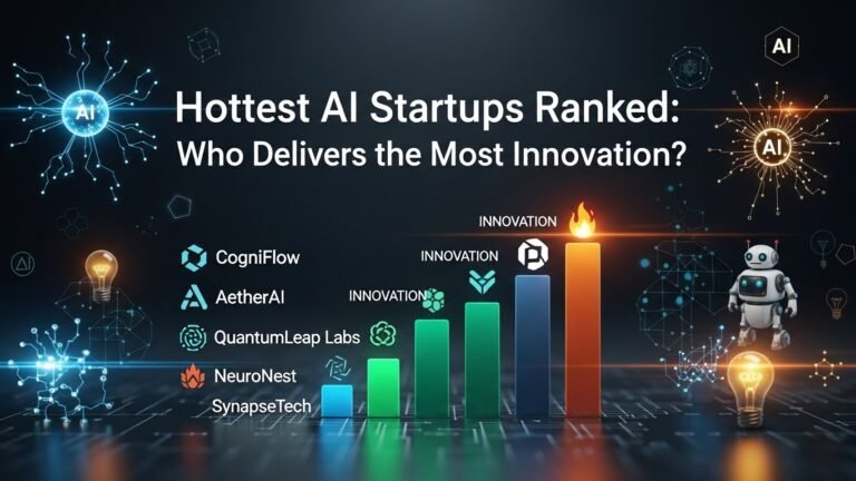 Hottest AI Startups Ranked: Who Delivers the Most Innovation?