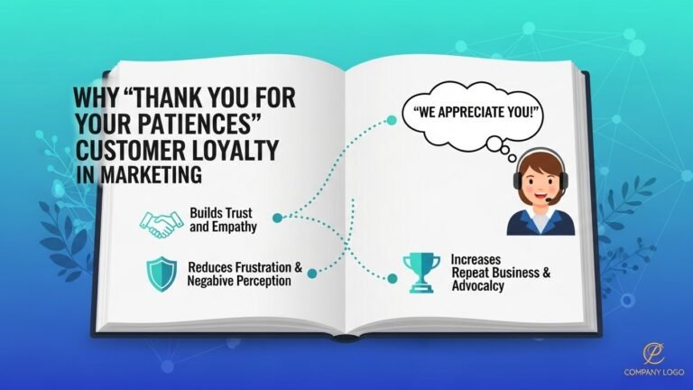 Why “Thank You for Your Patience” Boosts Customer Loyalty Why “Thank You for Your Patience” Improves Customer Loyalty in Marketing